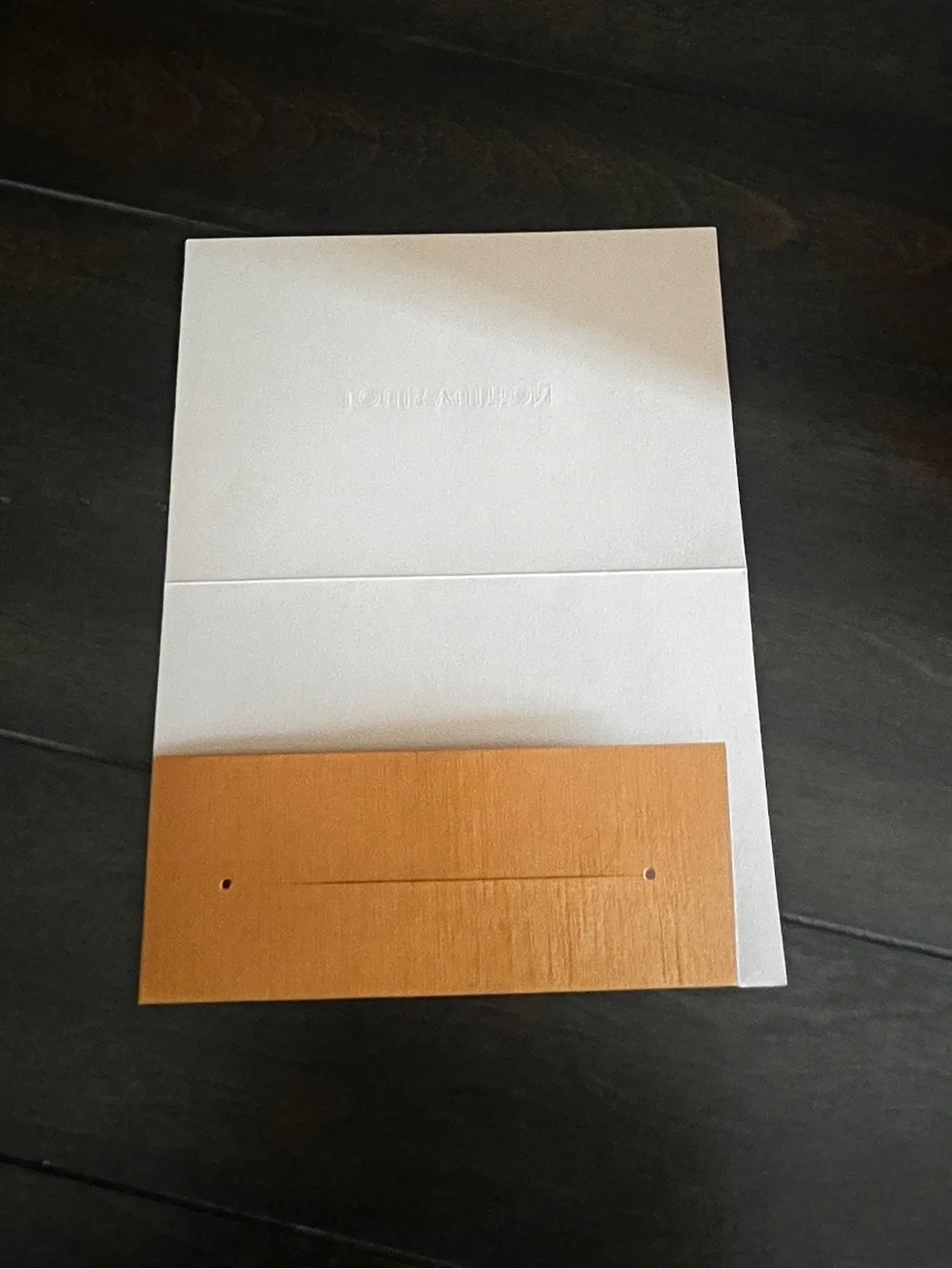 Louis Vuitton Shopping Bag and Card